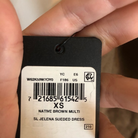 GUESS Jelena Faux-Suede Dress - Picture 5 of 5